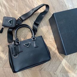 Sacs à bandoulière Designer Galleria Saffiano cuir Mini fourre-tout femmes sacs à main sacs à main sac à bandoulière 3 en 1 taille 23 cm 5v