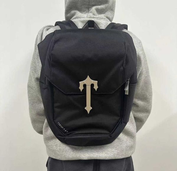 Bolsos de hombro Diseñador Nylon Trapstar Mochila clásica unisex bolsos Sliver Black Cobra T London Schoolbag Men's y mujer Bolsas escolares