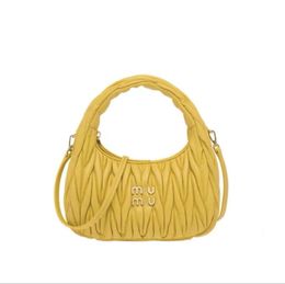 Sacs à bandouliers Designer Sacs Hobo Sacs Satin Mini Wander Luxury Candy Color Pass Claying with Scogle Tote Tote Zipper Crossbody Handsbag Genuine