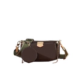 Sacs à bandoulière Designers Femme Sac de ceinture Sac de maquillage Crossbody Femmes Messenger Sac à bandoulière avec poche à monnaie Sac d'embrayage Sac à main Sac à main Fashion Saddle Cross Purse