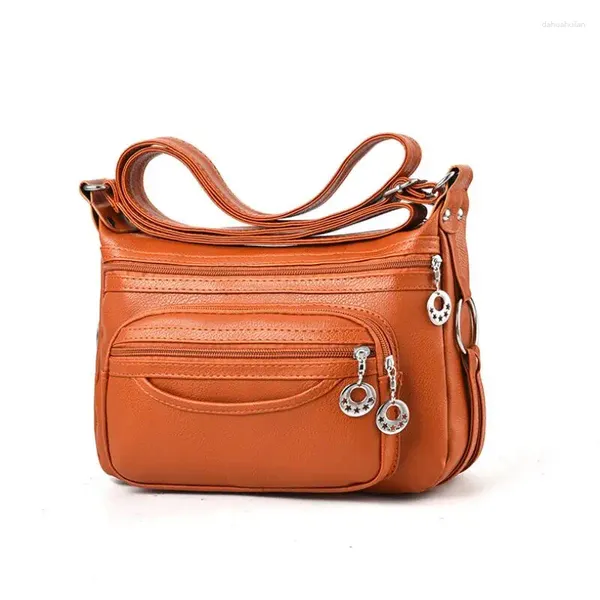 Bolsos de hombro Moda elegante bolso de mujer clásico retro bolso de gran capacidad diseñador crossbody simple tote