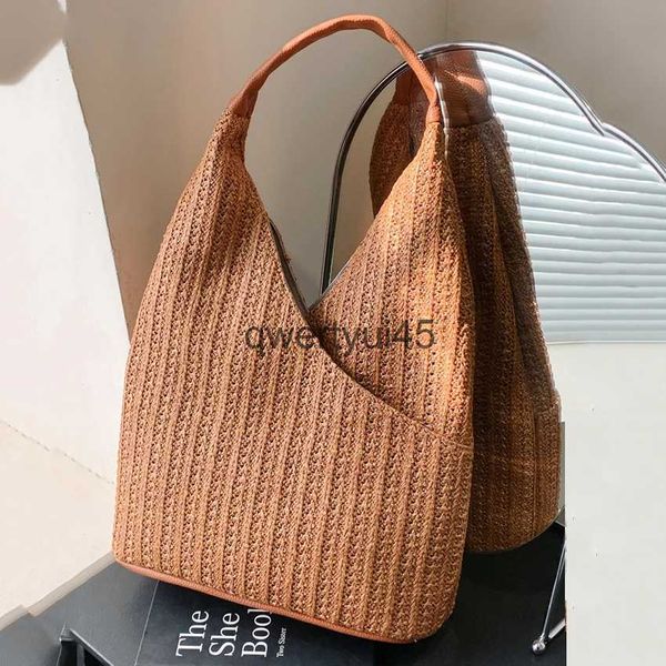 Bolsas de hombro Fasion Bolsa de paja Diseñador Soulder Mujeres Tote Verano Beac Vacaciones Boemian Sopping Pocket Crossover Sacos de OmbroH24218