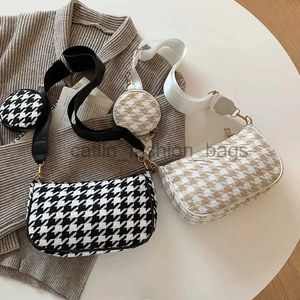 Sacs à bandoulière femme Vintage Plaid impression Soulder sacs Mini sac à main rond pendentif femmes sacs décontracté petits sacs à bandoulière Compositecatlin_fashion_bags