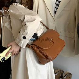 Umhängetaschen Handtaschen Damen Umhängetasche 2023 Neue Herbst/Winter Vintage Aktentasche Mode Einfache Schultertascheqwertyui45