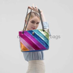 Schoudertassen handtassen dames regenboog luxe ontwerper soul messenger tas nieuwe mode Brits merk grote capaciteit en bagcatlin_fashion_bags