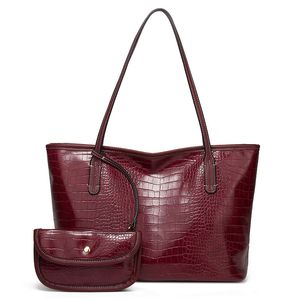 Schoudertassen HBP samengestelde tas messenger bag handtas portemonnee nieuwe Designer tas hoogwaardige mode Krokodilpatroon Twee in één combo dame