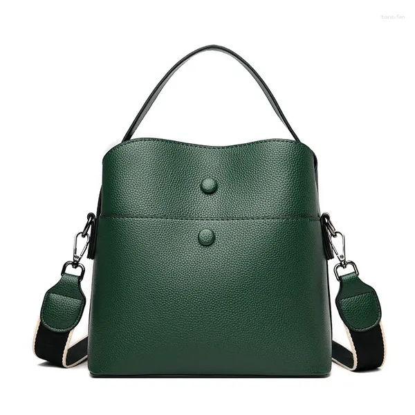 Bolsos de hombro Bolsos de mujer de alta calidad 2024 Otoño e Invierno estilo europeo americano Retro bolso de mensajero para mujer