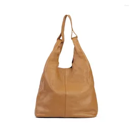 Sacs à bandoulière Highend A4 vert café noir marron pleine fleur tanné végétal en cuir véritable femmes sac à main sac femme sac à main M9001