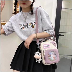 Sacs à bandouliers japonais INS HARAJUKU Classic Girl Personomy Messenger Sac Metter Soft Soft Student Toivas Out of the Street One