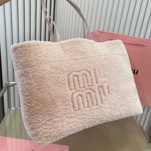 Sacs à bandoulière Japonais M-u Family Limited Cute Candy Color Design Fur One Tote Bag Original