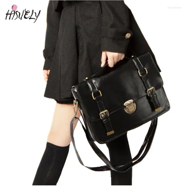 Bolsas de hombro Message de estilo japonés Uniforme de mujeres Prepy Ladies Mochila Luxury Women Designer Pastes y bolsos de alta calidad