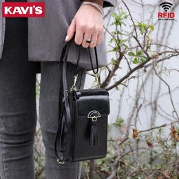 Sacs à bandoulière KAVIS bandoulière téléphone portable arrivée téléphone portable sac mode usage quotidien porte-carte Mini sac à main portefeuille pour les femmes