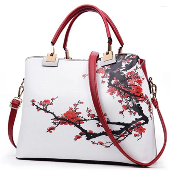 Sacs à bandoulière KUNDUI impression sac fourre-tout en cuir PU 2024 luxe femmes messager mode femme marque sac à main Bolsa Feminina