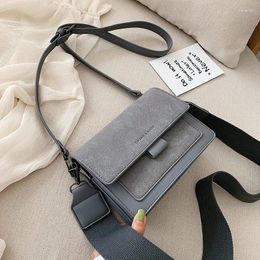 Sacs à bandouliers pour dames Sac de mode 2024 femmes Messenger Broadband Femme Feme Crossbody Small Square Lady Hands sacs