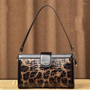 Sac à bandouliers Leopard Print Women's Bag Luxurious Handbag Handing Great Leather Fashionable Crossbody