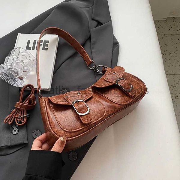 Bolsos de hombro Diseño de marca de lujo Underarm Shouler Crossbody para mujeres Bolsos y monederos Nuevo Vintage Ladies Messenger High Qulaitycatlin_fashion_bags