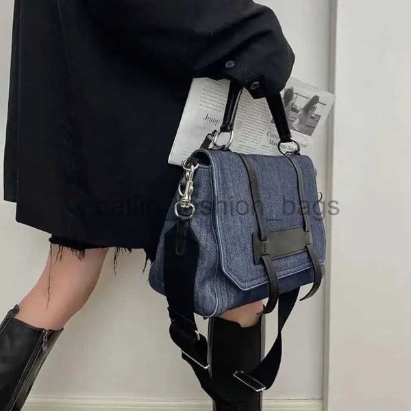 Sacs à bandoulière de luxe de styliste en Denim pour femmes, sac de grande capacité Simple et décontracté, tendance 2023 Bagcatlin_fashion_bags