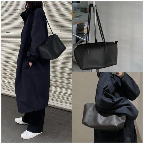 Sacs à bandoulière de luxe pour femmes, sac de bureau élégant couche de tête en peau de vache, fourre-tout de grande capacité en cuir véritable