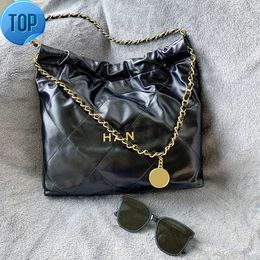 Bolsas de hombro Diseñadores de lujo Canal CC 2023 Famoso Hobo Bag Shopping Cross Body Sling Bolso Monedero Embrague Carteras Deauville Totes Mujer Acolchado Playa