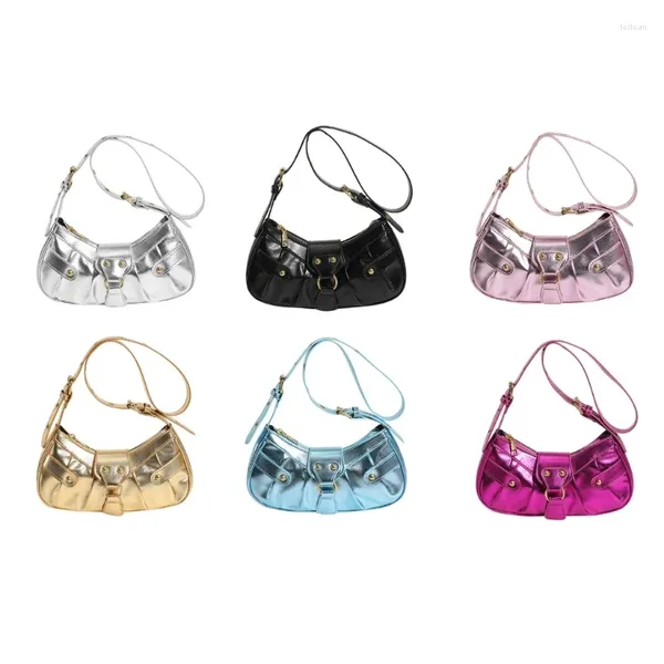 Sacs à bandoulière M6 couleur unie sac à la mode mode simple pour femmes fille bandoulière