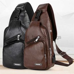 Schoudertassen Crossbodytassen voor heren USB-ch-tas voor heren Designer Messenger bag Leren schoudertassen Diagonaalpakket 2023 nieuwe rugzak Travelcatlin_fashion_bags