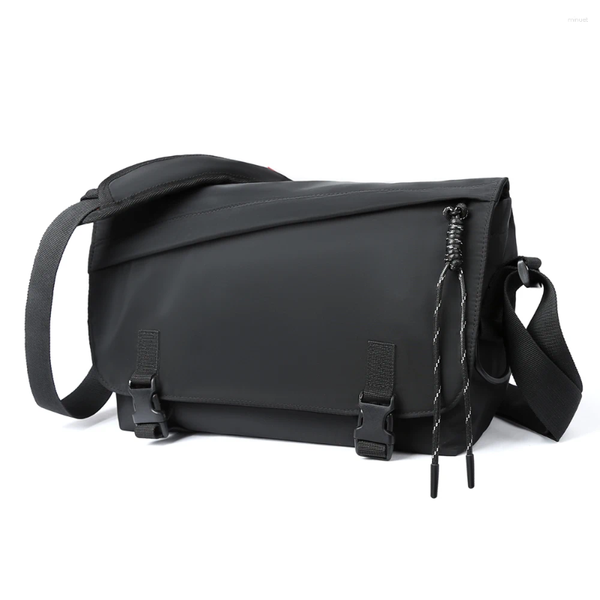 Bolsos de hombro para hombre, bolso de pecho de viaje corto para IPad de 11 pulgadas, bandolera informal, bolso impermeable para hombre, bolsos de hombro de negocios Oxford