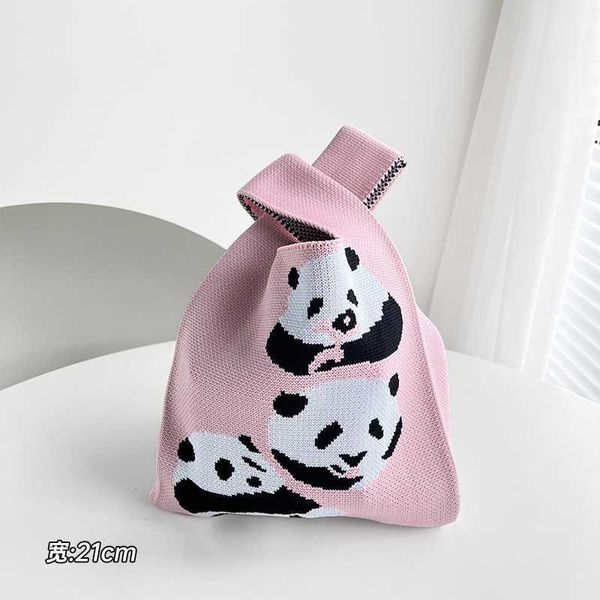 Sacs à bandoulière Nouveau Panda Mignon Sac à main pour femme Été Sentiment avancé Net Petit groupe Canva