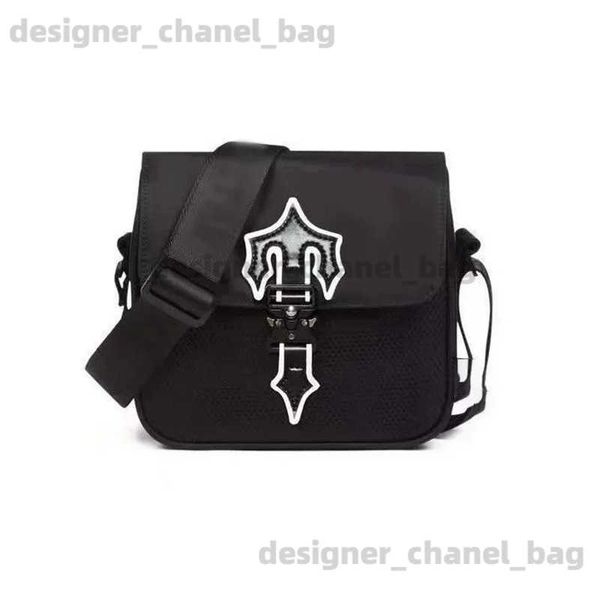 Sacs à bandoulière Nouvelle mode sac à bandoulière pour femmes TRAPSTAR Top vente London Star sac en Stock broderie couleur unie sac à bandoulière piège pour femmes T240110