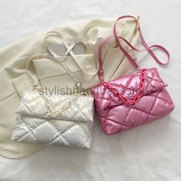 Bolsas de ombro novo designer de luxo na moda acolchoado diamante bolsa elegante para meninas elegantebolsasloja