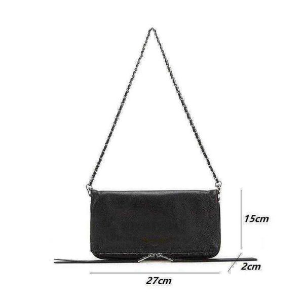 Bolsas de hombro Nuevas bolsas de mujer Bolsa de mensajero de mujer 2 cadenas Bolso de cuero Bolso de cuero de vaca Bolso cruzado 210729