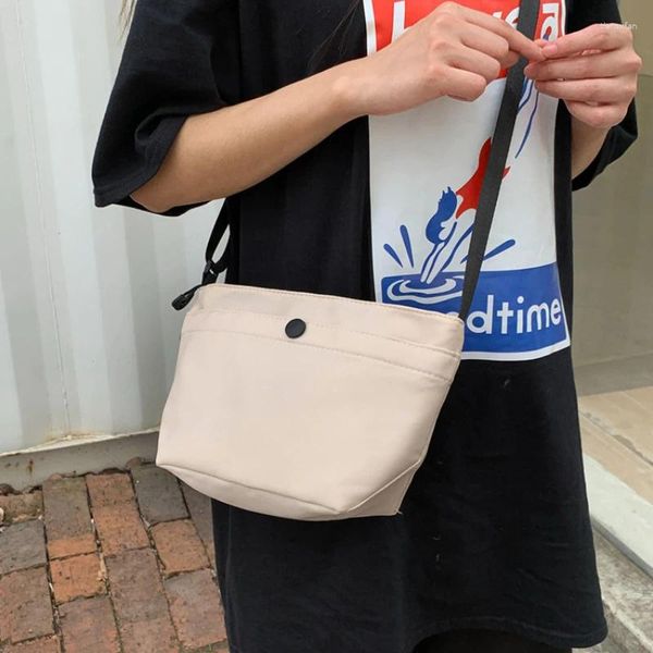 Sacs à bandoulière en Nylon pour femmes, sacoche en tissu japonais, sacs à main à la mode pour étudiantes, sacoche