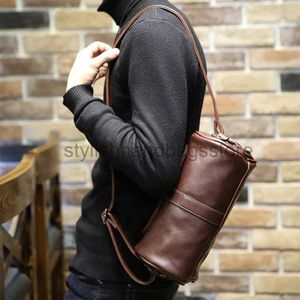 Schoudertassen Outdoortassen Nieuwe mode Crazy Horse Pu lederen crossovertas Mini Messenger Bag Vintage schoudertassentylishhandbagsstore