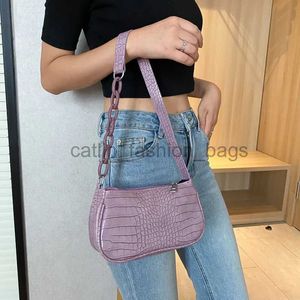 Bolsos de hombro Paern Bolsos de mujer PU Bolso de axila 2023 Fasion Elegante Cremallera Bolso cuadradocatlin_fashion_bags