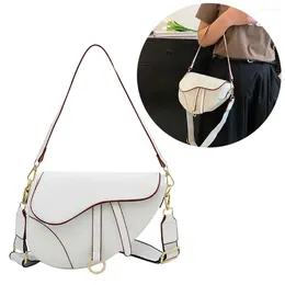 Schoudertassen PU-leer Mode Sling Bag Vintage Dames Mini Hobo Waterdicht zadel Kleine handtas Grote reiscapaciteit