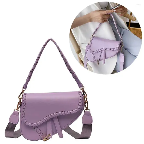 Bolsos de hombro PU cuero de cuero bolso dos correas para mujeres pequeños bolsos impermeables silla de agua gran capacidad para damas mango superior