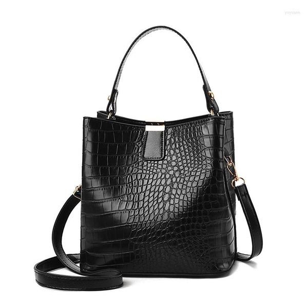 Sacs à bandoulière en cuir PU femmes messager Crocodile femme bandoulière main pour haute qualité dames sacs à main 2023