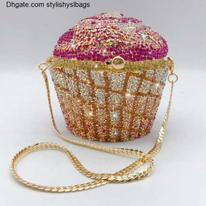 Sacs à bandoulière sacs à main et sacs à main sacs pour femmes luxe Designer sac de banquet de soirée mignon cristal strass mini sac à bandoulière sac pour femme