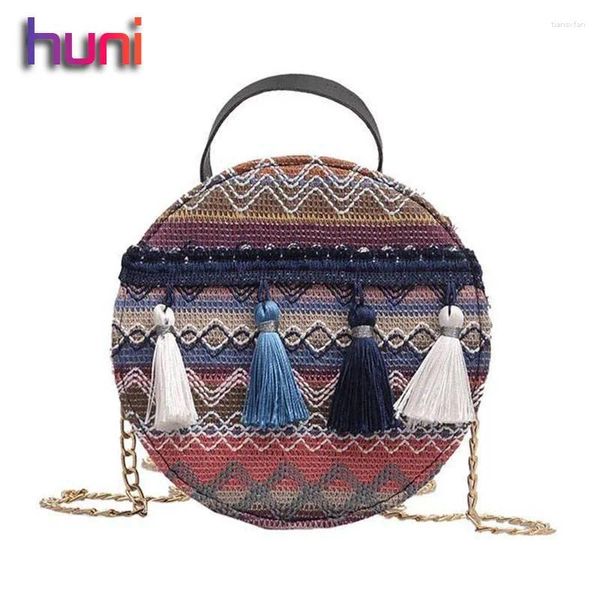 Sacs à bandouliers vend le sac de femmes HUNI VENT NATIONAL SNUCHE FEMME FEMME PORTABLE ROUND