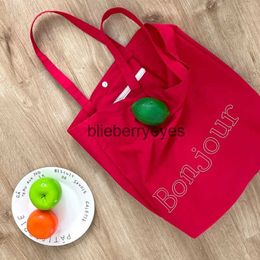 Bolsos de Hombro Bolsas de Compras Bolso de Mano de Lona con Letras Bolsos de Hombro Capacidad Amigable Reutilizable Casual Bolso de Mano Escolar Simpleblieberryeyes