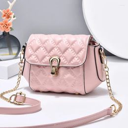 Schoudertassen Kleine Messenger Bag met één schouder Mode Mobiele telefoonketting Dame Hoge kwaliteit chique stijl Vrouw