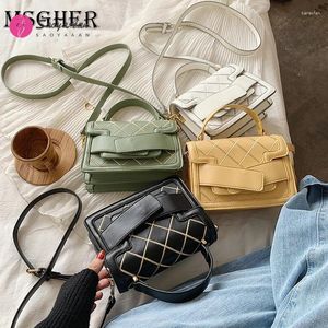 Sacs à bandouliers Small Pu Leather Crossbody for Women 2024 Classic Trend Messenger Handbags and Purses Sac à main Ly Lénure féminin