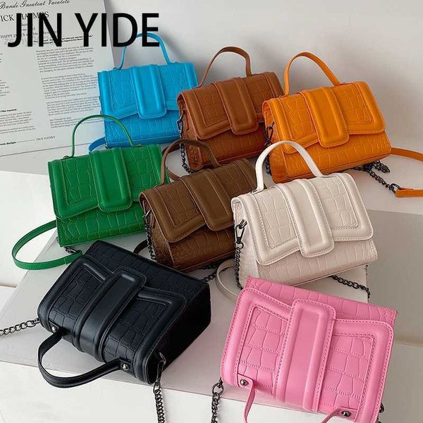 Bolsos de hombro Piedra Marca de lujo Bolsos de mujer Estilo de moda Bolsos de hombro Bolso de diseño de cadena Mini Monederos de teléfono móvil Bolso de mensajero informal Sac