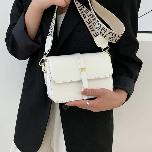 Sacs à bandoulières Summer Small pour les femmes Sac de messager en cuir souple luxe Ladys Square Crossbody White Designer Hands sacs