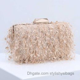 Schoudertassen Tassel Koppelingen Merk Tassen voor Dames 2022 Nieuwe Luxe Handtassen Kleine Elegante Bruids Cross Body Bag Bruiloft Sneeuwvlok PU Portemonnee