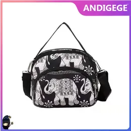 Sac à bandoulière La version coréenne du sac à main féminin du sac de téléphone mobile multicouche messager à double usage décontracté imperméable