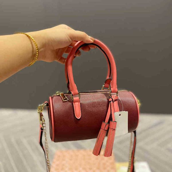 Sacs à bandoulière fourre-tout designer femmes sacs luxes sac à main Vintage Pen Holder Bag Collage Style Wide Strap Crossbody Purse 220805