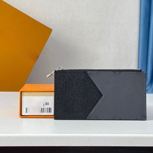 Sacs à bottes Totes Grey Flower Cuir Designer Retro Handbag Card Carte Purse Purse Famous Wallet