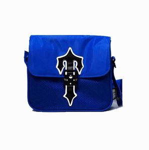 Schoudertassen Trapstar IRONGATE T Messenger Crossbody Tas Luxe Designer Mannen Mode Zwart Outdoor Waterdicht Heren Modetrend 602ess