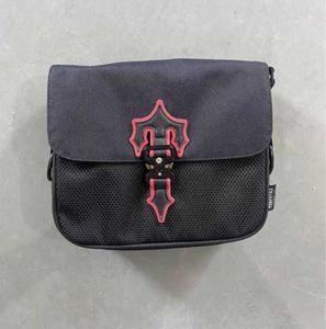 Schoudertassen Trapstar London Vrouwen Mannen Rits Casual Outdoor Oxford Doek Hip Hop Mode Harajuku College Stijl Messenger Bag Getijstroom ontwerp 60ess