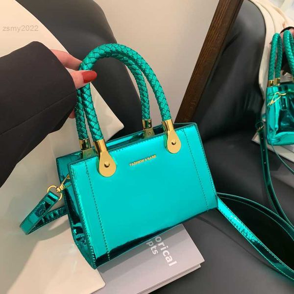 Bolsos de hombro Diseño de moda Superficie de espejo Bolsos y monederos Bolsos de hombro tipo bandolera para mujer 2023 Totes Bolso de mensajero para mujer de alta calidad